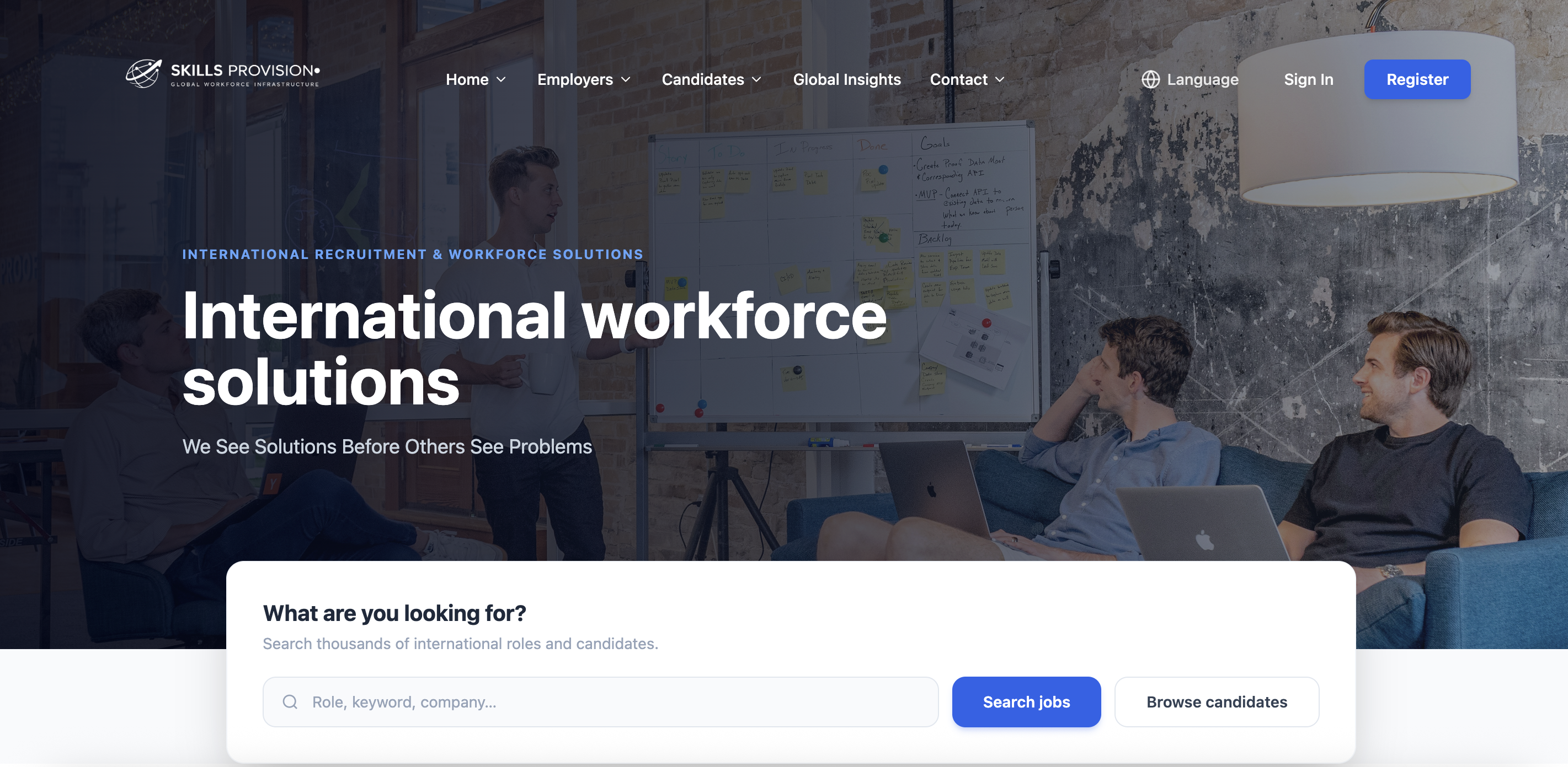 International Recruitment Platform
